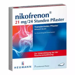 NIKOFRENON 21 mg/24 órás transzdermális tapasz, 7 db