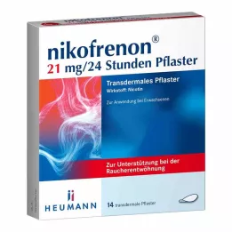 NIKOFRENON 21 mg/24 órás transzdermális tapasz, 14 db
