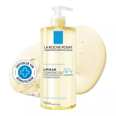 La Roche-Posay Lipikar zuhany- és fürdőolaj AP + , 750 ml
