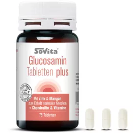 SOVITA Glükozamin tabletta plus, 75 db