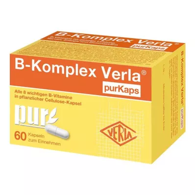 B-KOMPLEX Verla purKaps, 60 db B-KOMPLEX Verla purKaps, 60 db