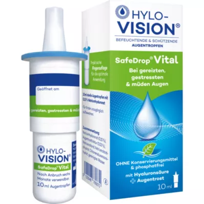 HYLO-VISION SafeDrop Vital szemcsepp, 10 ml