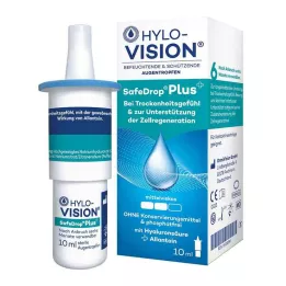 HYLO-VISION SafeDrop Plus szemcsepp, 10 ml