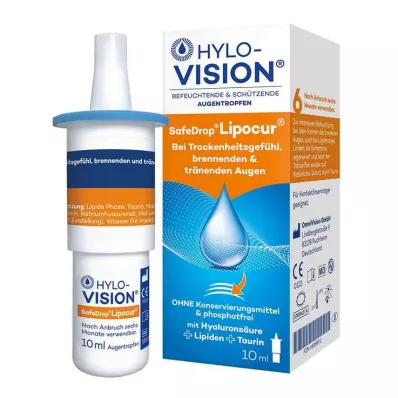 HYLO-VISION® SafeDrop® Lipocur® szemcsepp, 10 ml HYLO-VISION® SafeDrop® Lipocur® szemcsepp, 10 ml