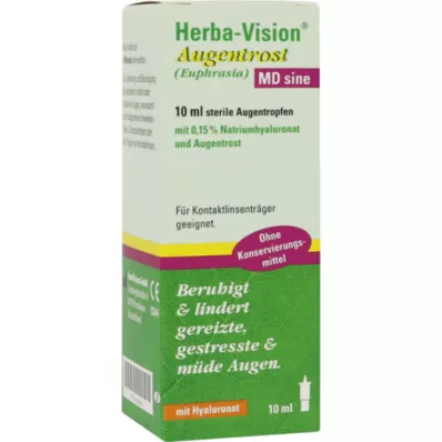 HERBA-VISION Eyebright MD sine szemcseppek, 10 ml