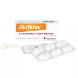 BIOFANAL hüvelyi gombásodásra 100 000 I.E. hüvelyi tabletta, 12 db