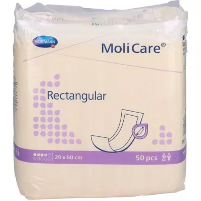 MOLICARE téglalap alakú 4 csepp 20x60 cm, 50 db