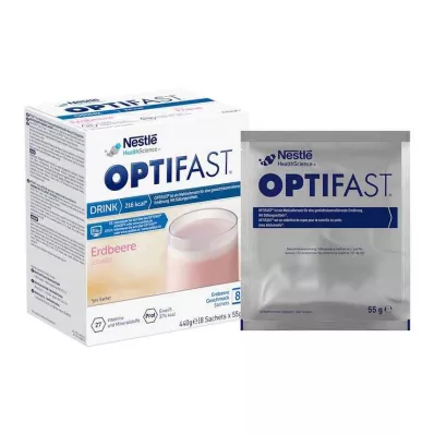 Optifast otthoni ital eperpor, 8X55 g