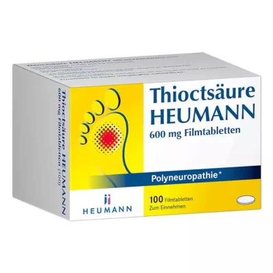 THIOCTSÄURE HEUMANN 600 mg filmtabletta, 100 db