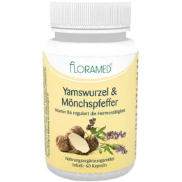 YAMSWURZEL &amp; MÖNCHSPFEFFER Floramed kapszula, 60 kapszula
