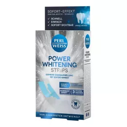 Gyöngyfehér power fehérítő csíkok, 5x2 db