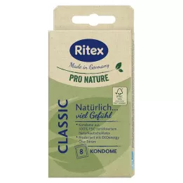 RITEX PRO NATURE CLASSIC óvszer, 8 db