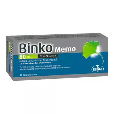 Binko Memo 80 Mg filmtabletta (30 db) Binko Memo 80 Mg filmtabletta (30 db)