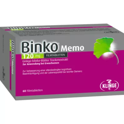 BINKO Memo 120 mg filmtabletta, 60 db