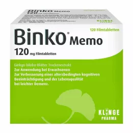 BINKO Memo 120 mg filmtabletta, 120 db
