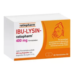 IBU-LYSIN-ratiopharm 400 mg filmtabletta, 50 db