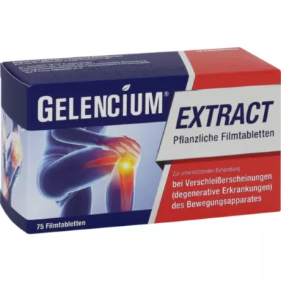 GELENCIUM EXTRACT Gyógynövény filmtabletta, 75 db