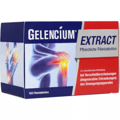GELENCIUM EXTRACT Gyógynövény filmtabletta, 150 db