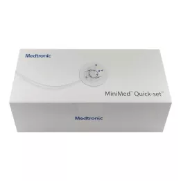 MINIMED Quick-Set 6 mm-es 80 cm-es infúziós készlet, 10 db