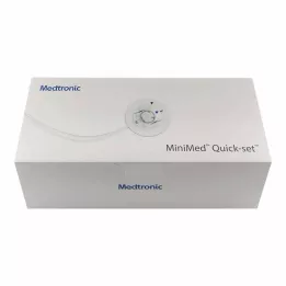 MINIMED Quick-Set 9 mm-es 110 cm-es infúziós készlet, 10 db