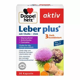 DOPPELHERZ Máj plusz kolin+cink kapszula, 30 db