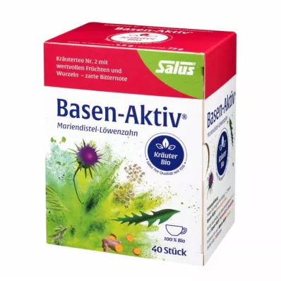 BASEN AKTIV Tea No.2 Pitypang Bio Salus, 40 db