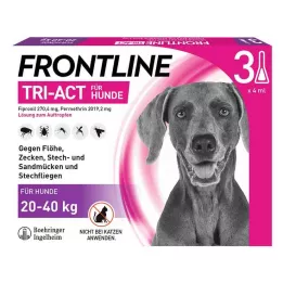 FRONTLINE Tri-Act Lsg.z.Drop-on kutyáknak 20-40kg, 3 db