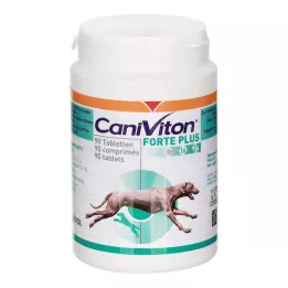 Caniviton Forte Plus kiegészítő etetőtálca kutyáknak/macskáknak, 90 db