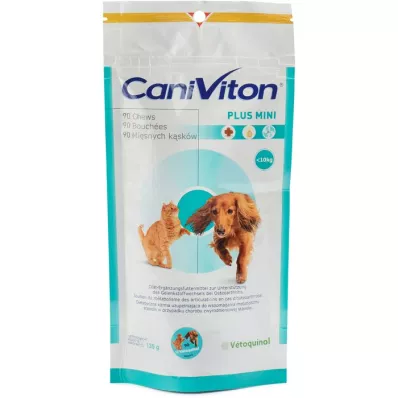 CANIVITON Plus mini Diät-Erg.Futterm.Chews f.Hu/Ka, 90 db