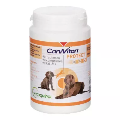 Caniviton Protect kiegészítő eledel kutyáknak/macskáknak, 90 db Caniviton Protect kiegészítő eledel kutyáknak/macskáknak, 90 db