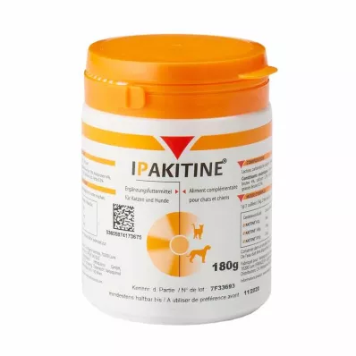 Ipakitine kiegészítő eledel por kutyáknak/macskáknak, 180 g