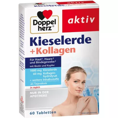 DOPPELHERZ Szilícium-dioxid+kollagén tabletta, 60 db