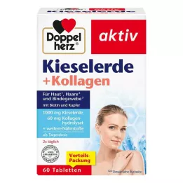 DOPPELHERZ Szilícium-dioxid+kollagén tabletta, 60 db