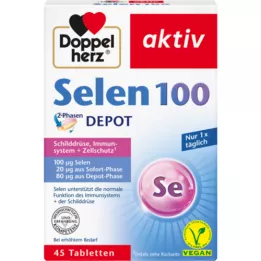 DOPPELHERZ Szelén 100 2-fázisú depot tabletta, 45 db