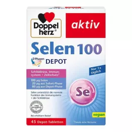 DOPPELHERZ Szelén 100 2-fázisú depot tabletta, 45 db