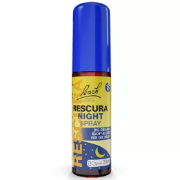 BACHBLÜTEN Original Rescura Éjszakai spray alkoholmentes, 20 ml