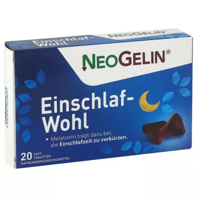 NEOGELIN Einschlaf-Wohl rágótabletta, 20 db