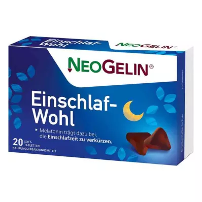 NEOGELIN Einschlaf-Wohl rágótabletta, 20 db