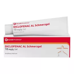 DICLOFENAC AL Fájdalomgél 10 mg/g, 50 g