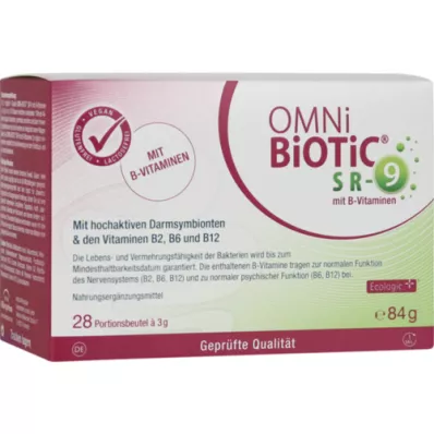 OMNI BiOTiC SR-9 B-vitaminos tasak 3g-os, 28X3 g-os tasakban