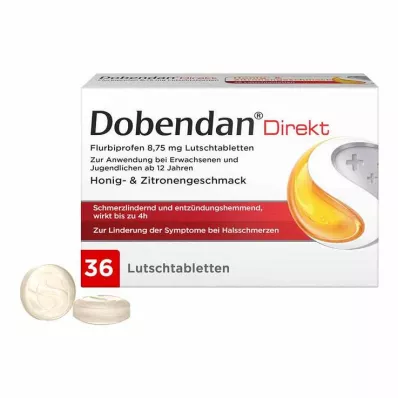 DOBENDAN Direct Flurbiprofen 8,75 mg tabletta, 36 db
