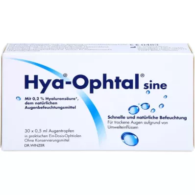 HYA-OPHTAL sine szemcsepp, 30X0,5 ml