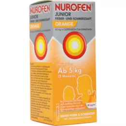 NUROFEN Junior láz- és fájdalomlevek narancs 40 mg/ml, 100 ml