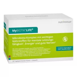 MYBIOTIK LIFE+ Kombinációs csomag 30x1,5 g Plv.+60 Caps., 1 db
