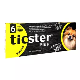 TICSTER Plus spot-on folyadék kutyáknak 4 kg-ig, 6X0,48 ml