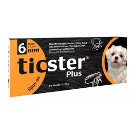 TICSTER Plus Spot-on oldat kutyáknak 4-10kg, 6X1.2ml
