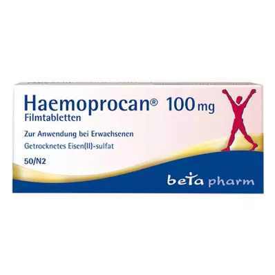 Haemoprocan 100 mg filmtabletta, 50 db