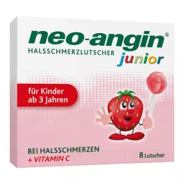 NEO-ANGIN junior torokgyulladásos nyalóka, 8 db