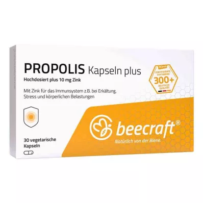 BEECRAFT Propolisz kapszula Plus, 30 kapszula