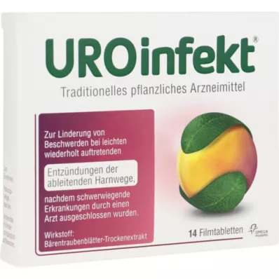 UROINFEKT 864 mg filmtabletta, 14 db